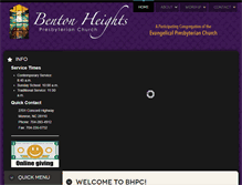 Tablet Screenshot of bhpres.org